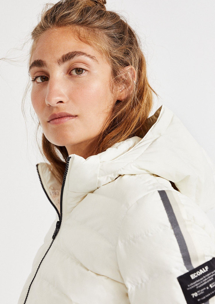 Croset Jacket Woman, Off-White by Ecoalf - Ethical