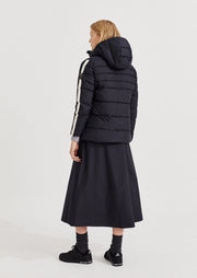 Croset Jacket Woman, Black by Ecoalf - Environmentally Friendly 