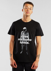 T-Shirt Stockholm Give Me Some Space, Black by Dedicated - Sustainable 