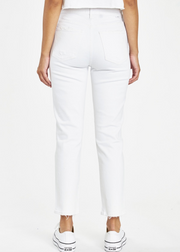 Daily Driver Highrise Skinny Jeans, White Lightning