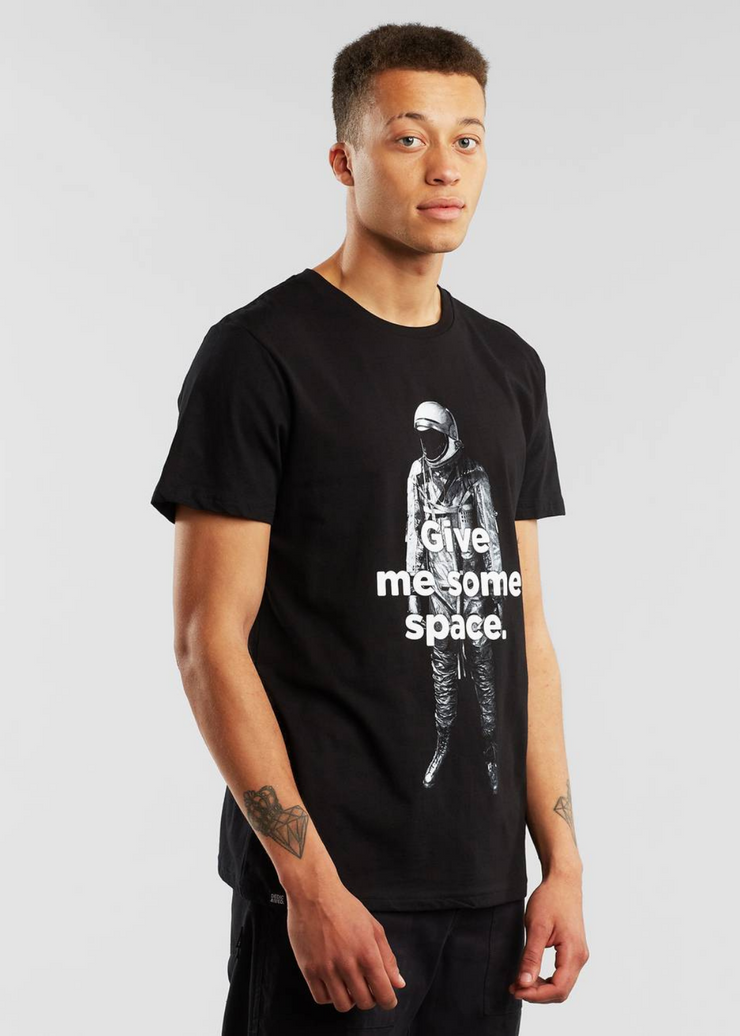 T-Shirt Stockholm Give Me Some Space, Black by Dedicated - Ethical 