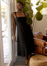 Frankie Dress, Black by Whimsy + Row - Carbon Neutral 