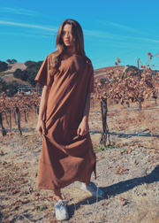 The Relax Dress, Brazilwood by People Of Leisure - Ethical