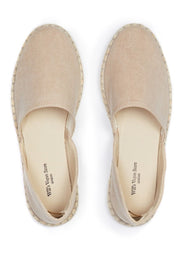 Recycled Espadrille Sandals, Tan by Will's Vegan Shoes - Cruelty Free