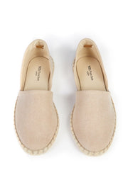 Recycled Espadrille Sandals, Tan by Will's Vegan Shoes - Ethical