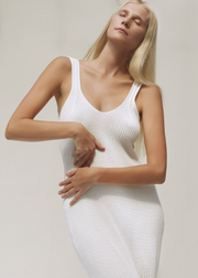 Karlie Dress, White by Rue Stiic - Ethical 