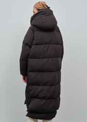 Lourdes Puffer Coat, Black by Embassy Of Bricks And Logs - Cruelty Free