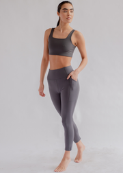 High-Rise Compressive Pocket Leggings, Moon by Girlfriend Collective - Eco Conscious