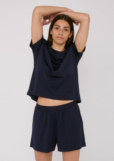 TENCEL™ Lite Shorts, Navy by Organic Basics - Sustainable