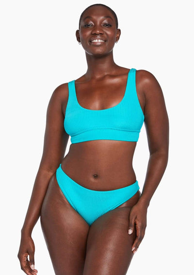 Sienna Tank, Turquoise by Vitamin A - Sustainable