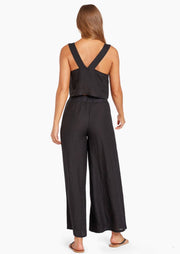 Tallows Wide Leg Pant, Black by Vitamin A - Ethical 