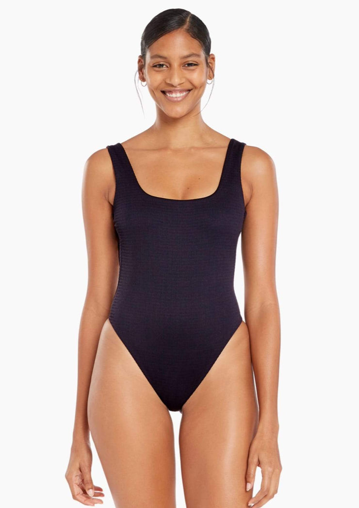 Reese One Piece, Black EcoTex by Vitamin A - Sustainable