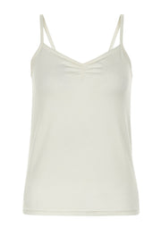 Jemma Camisole Top, White by People Tree - Eco Conscious