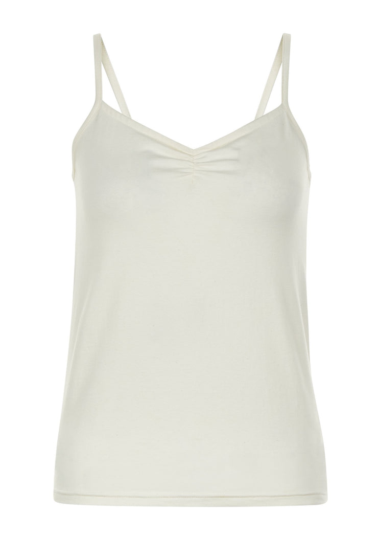 Jemma Camisole Top, White by People Tree - Eco Conscious