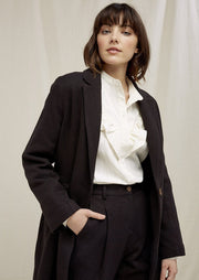 Lynne Coat, Brown by People Tree - Eco Conscious