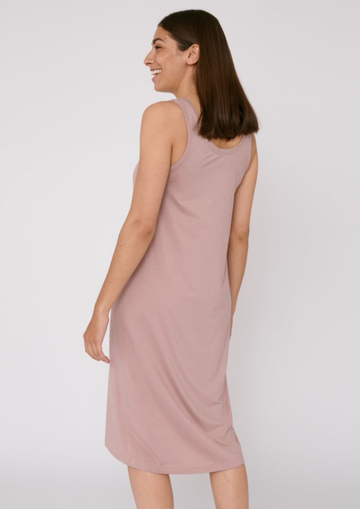 TENCEL™ Lite Dress, Dusty Rose by Organic Basics - Vegan