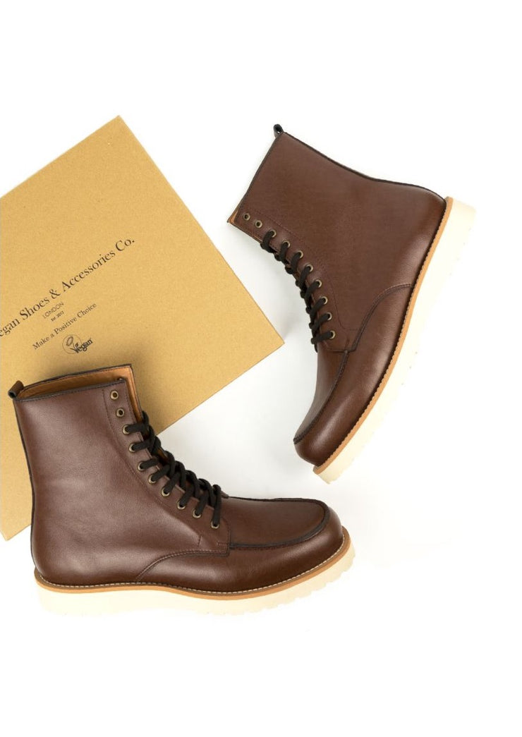 High Rig Boots, Brown by Will&