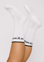 SilverTech™ Active Tennis Socks, White by Organic Basics - Sustainable