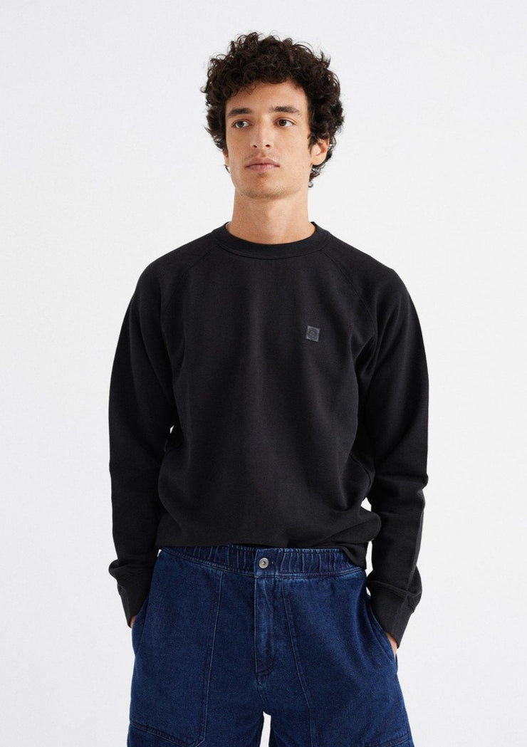 Sol Black Sweatshirt, Black by Thinking Mu - Vegan