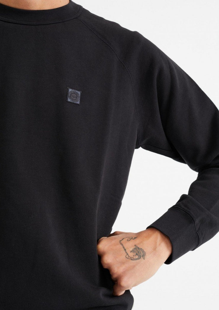 Sol Black Sweatshirt, Black by Thinking Mu - Ethical