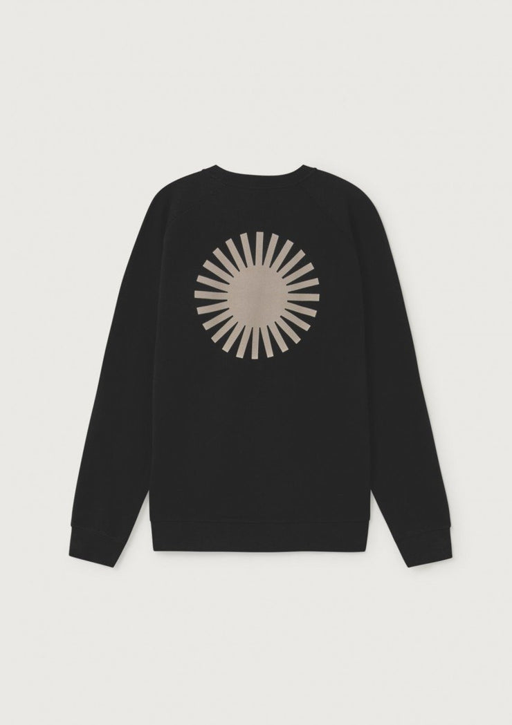 Sol Black Sweatshirt, Black by Thinking Mu - Carbon Neutral