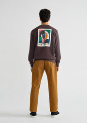 The Colors Sweatshirt Mens, Brown by Thinking Mu - Cruelty Free