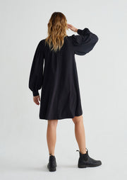 Flora Dress, Black by Thinking Mu - Eco Friendly