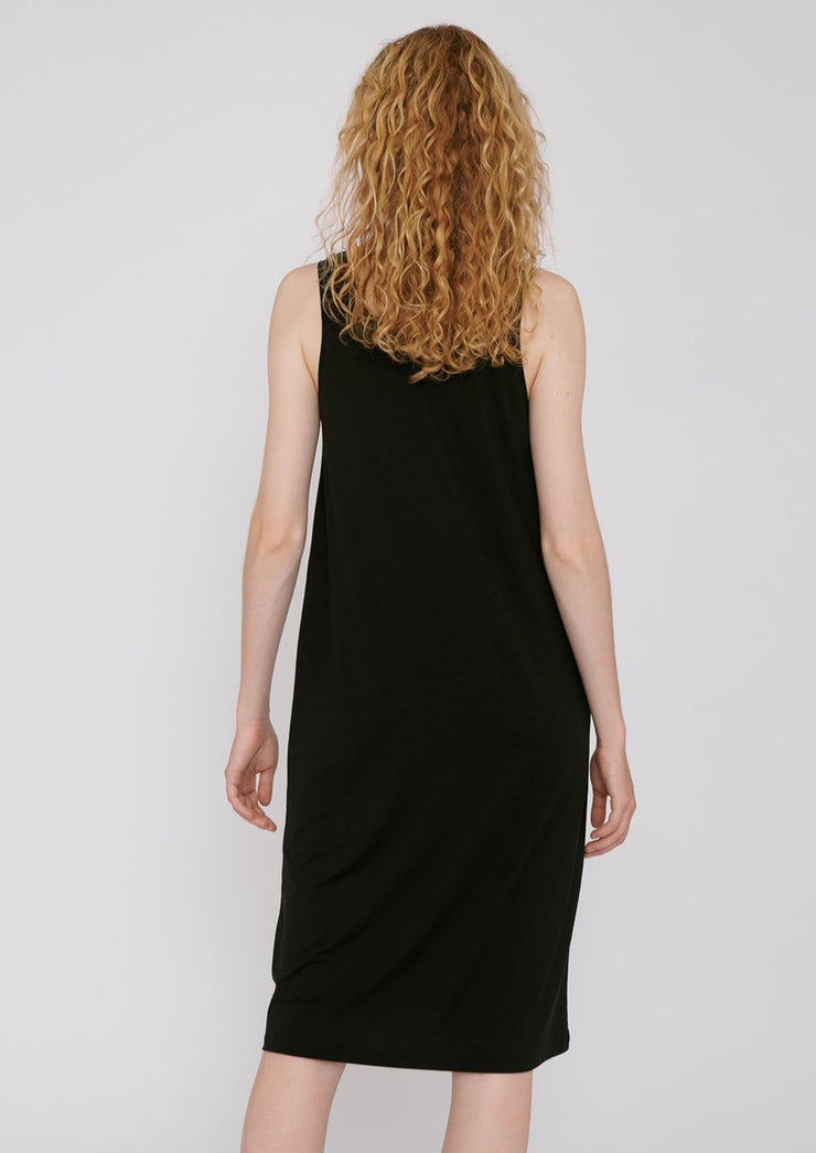 TENCEL™ Lite Dress, Black by Organic Basics - Cruelty Free