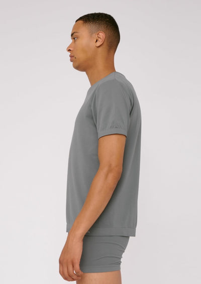 SilverTech™ Active Tee, Stone Grey by Organic Basics - Sustainable